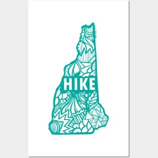 NH HIKE! Posters and Art